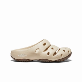 Women's Yogui Clog  |  Safari/Silver Birch Seamless Toe Molded Footbed