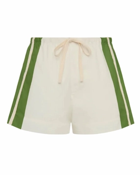 WrinkleResistantFabric Carlo Drawstring short in Milano Verde