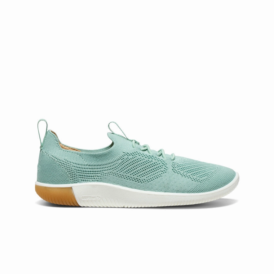 Women's KNX Knit Sneaker  |  Granite Green/Lichen Step Ready Flexible TPU