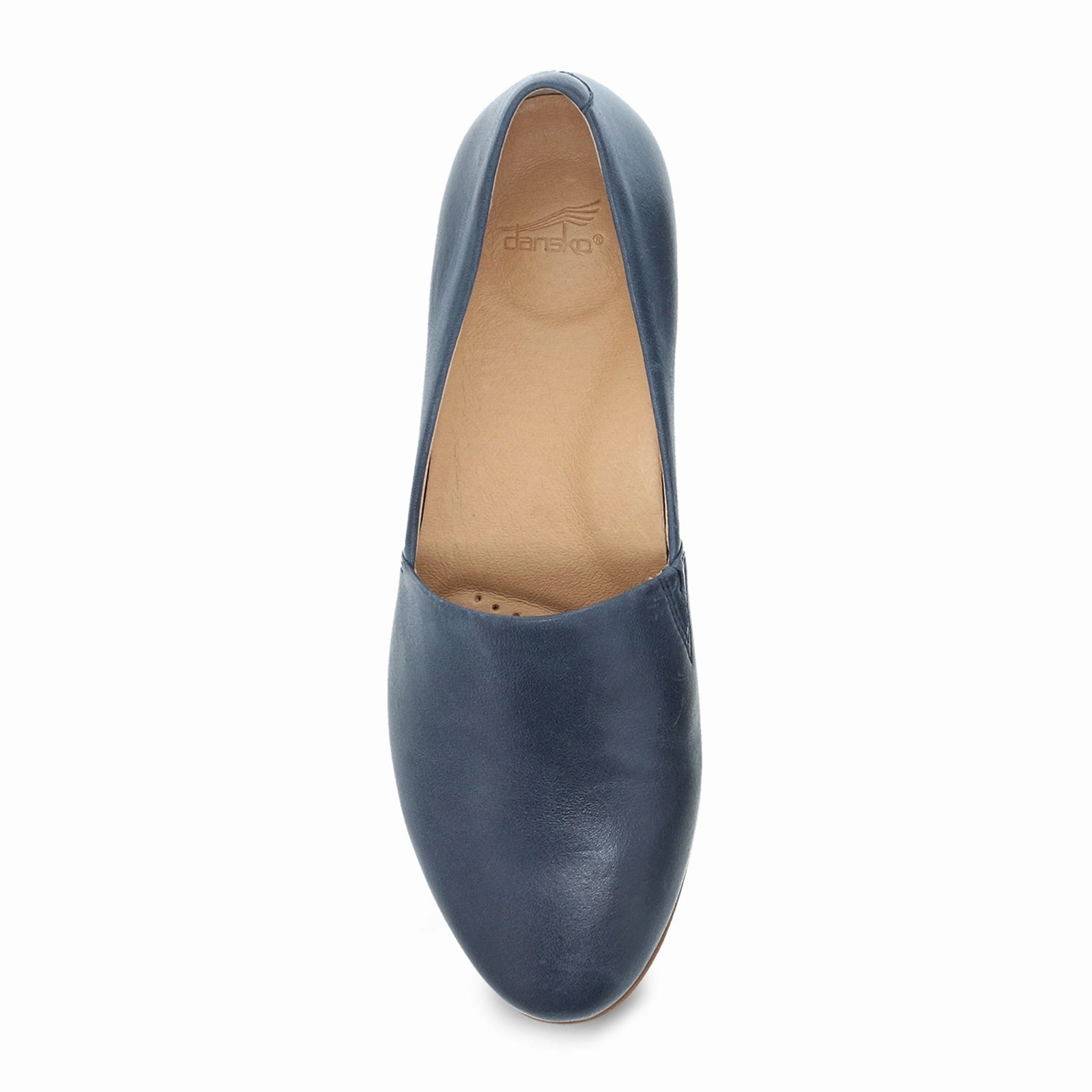 Light Fall Edgy Layers Dansko Larisa Slip On Loafer (Women) - Navy Milled