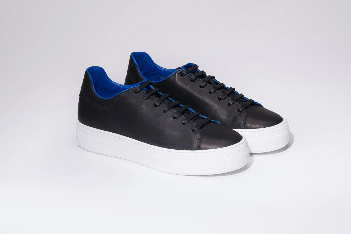 golf shoes Sneakers, Black & White, Blue Limited Edition
