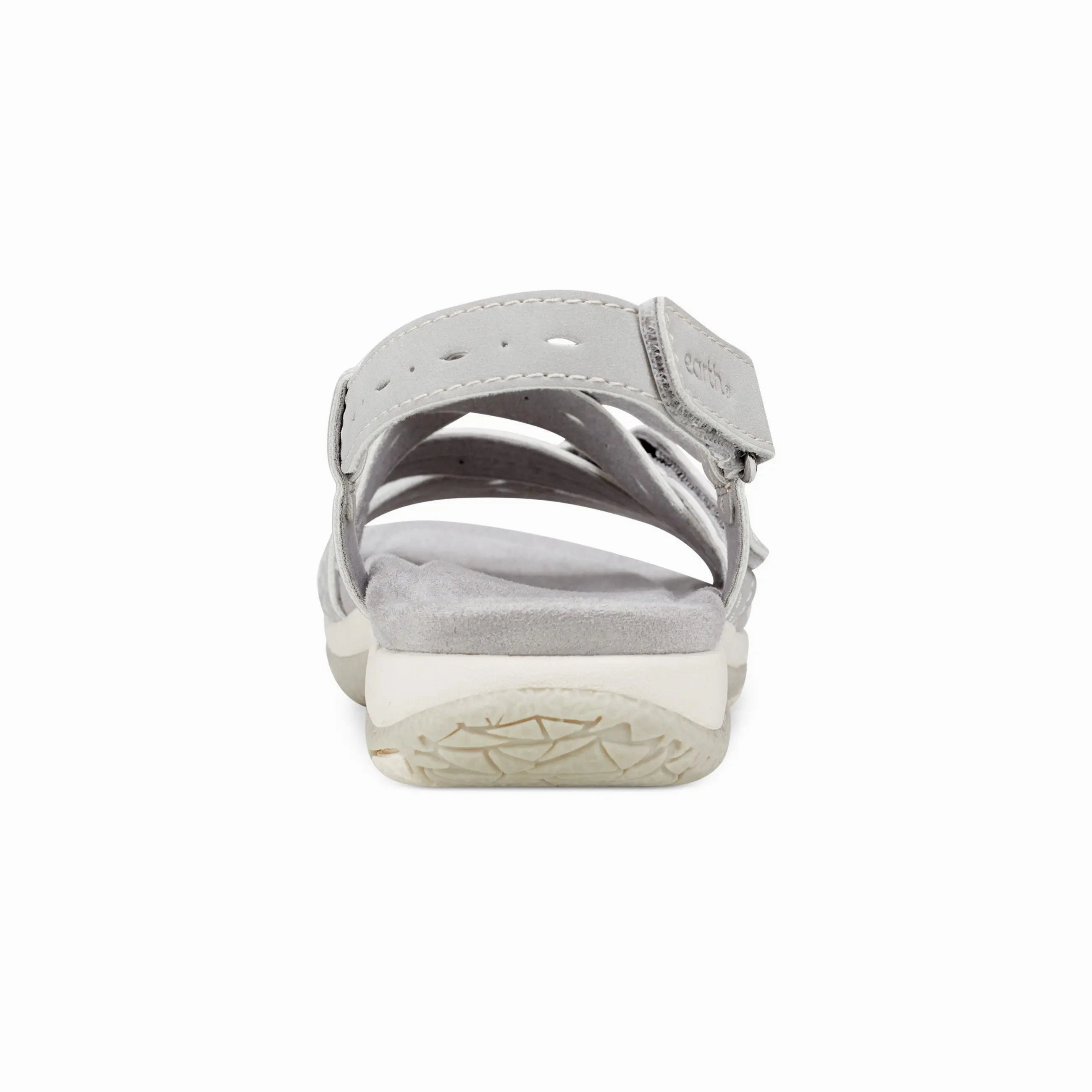 Samsin Round Toe Strappy Casual Flat Sandals Reinforced Eyelet Durability