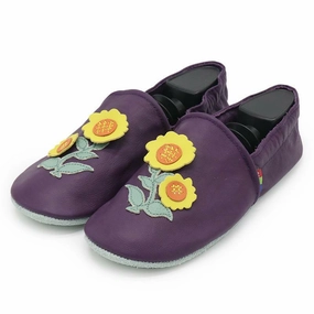 volleyball players' bounce Sunflower purple  Women Slippers