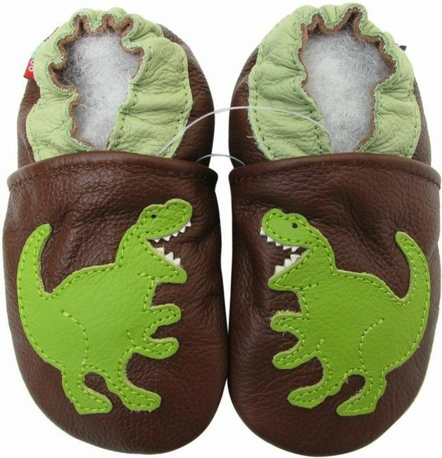 T-Rex Brown up to 8 Years Wide Fit Compatibility Molded Heel Counter