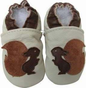 Layered sole All-purpose fit Squirrel Cream up to 6 Years