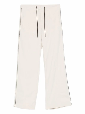 Tailored Track Pants in Putty AbrasionResistant Material