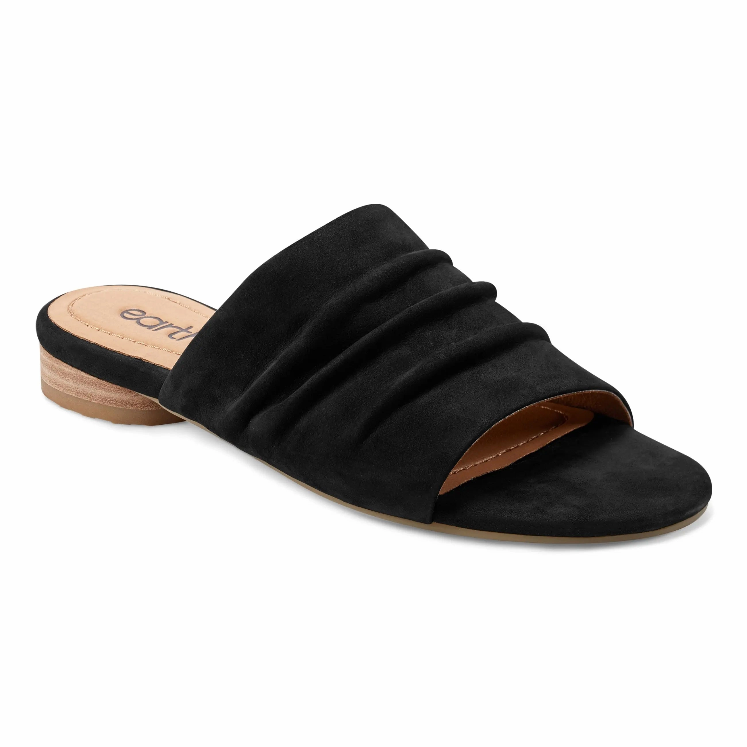 Talma Ruched Flat Slip-On Sandals Daily Use