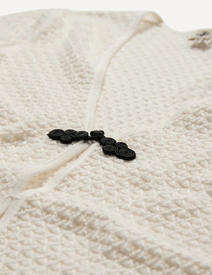 Tanzania Short Dress in Cream Warm Tracksuit