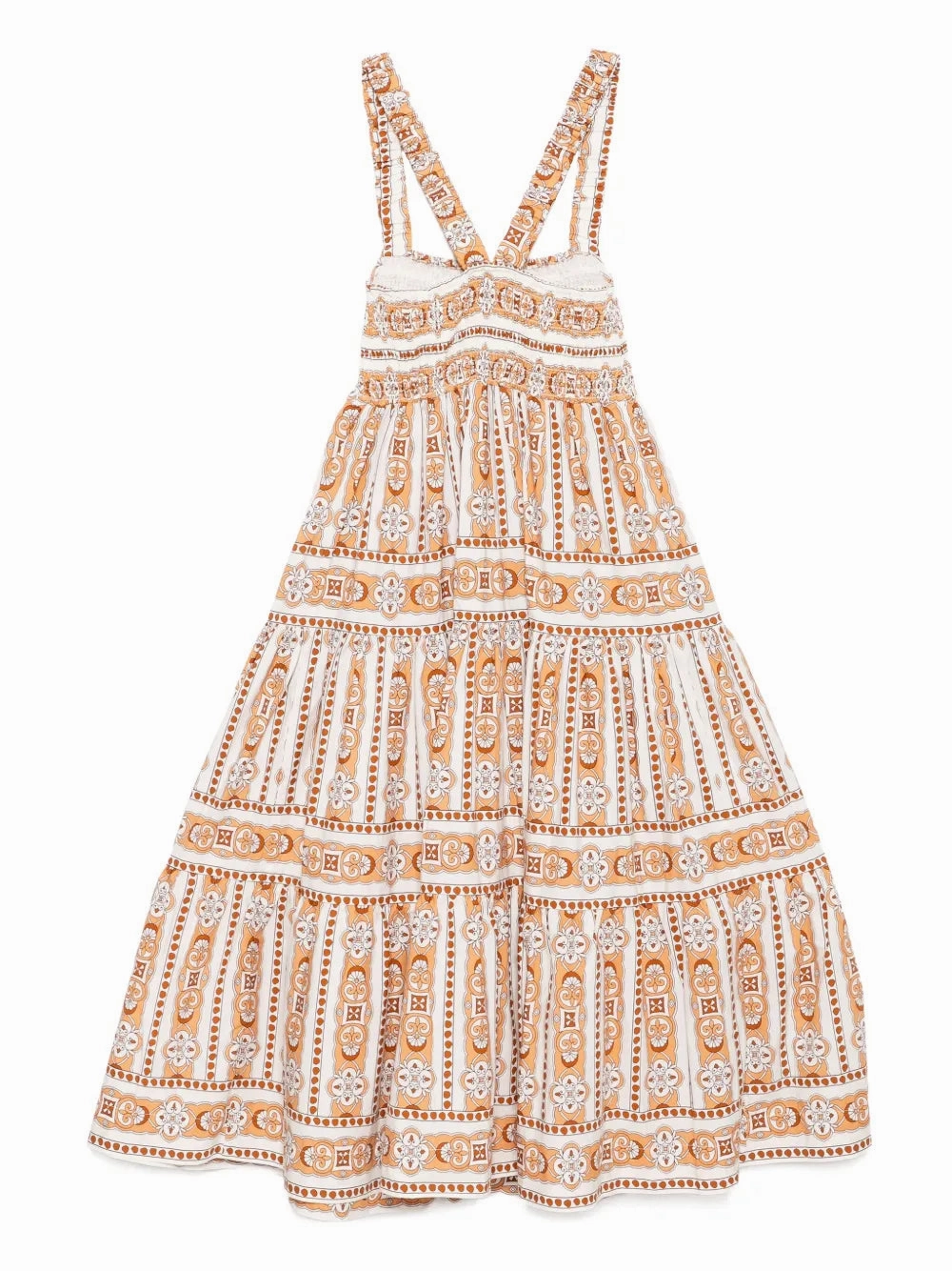 Casual Skirt Taormina Dress in Bria Stripe Egret