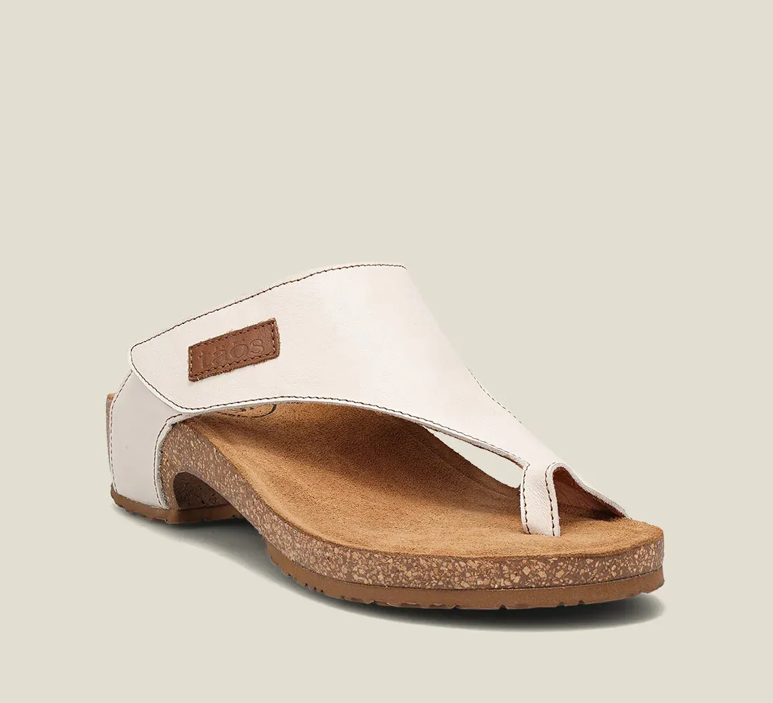 TAOS LOOP SANDAL - WHITE Eco - friendly least summer