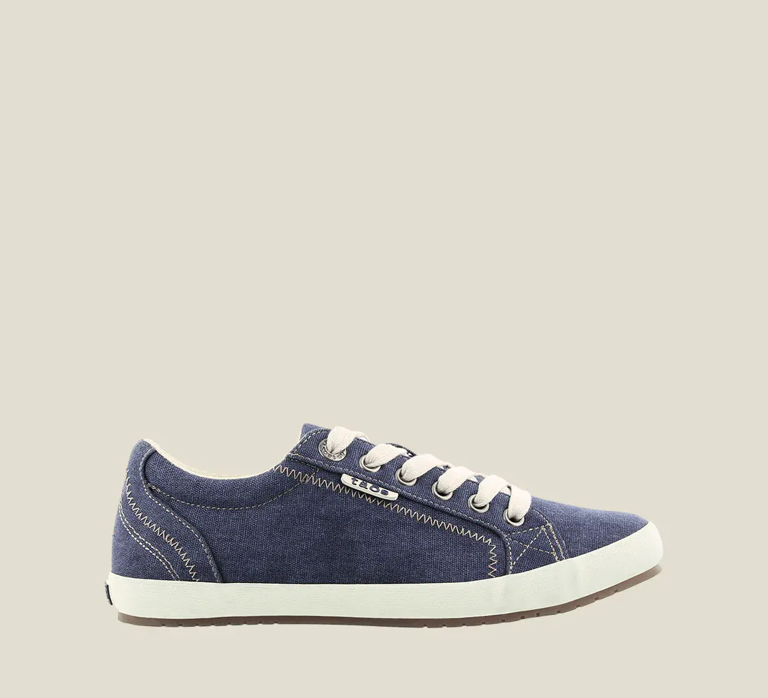 TAOS STAR SNEAKER - BLUE WASH High Elasticity Midsole