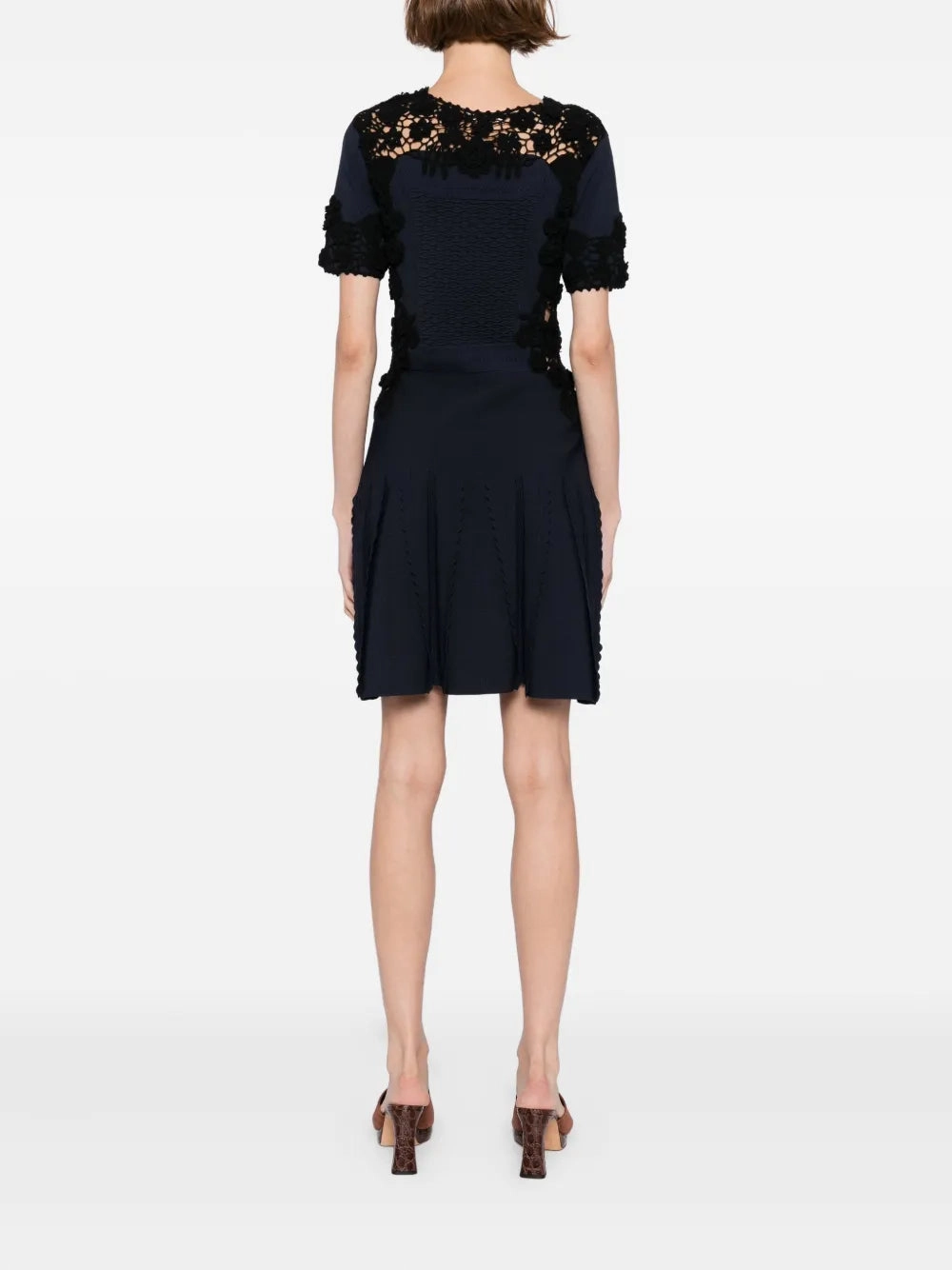 Henrietta Dress in Eclipse Summer Glow Insulated Jacket