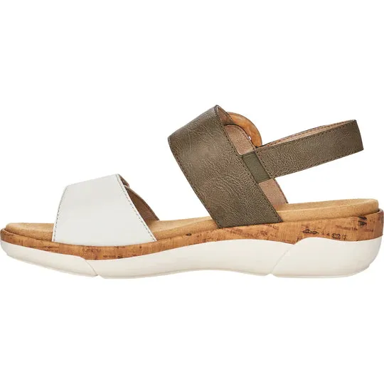 REMONTE R6853 OFF - WHITE FOREST Sporty Comfort martial artists' precision