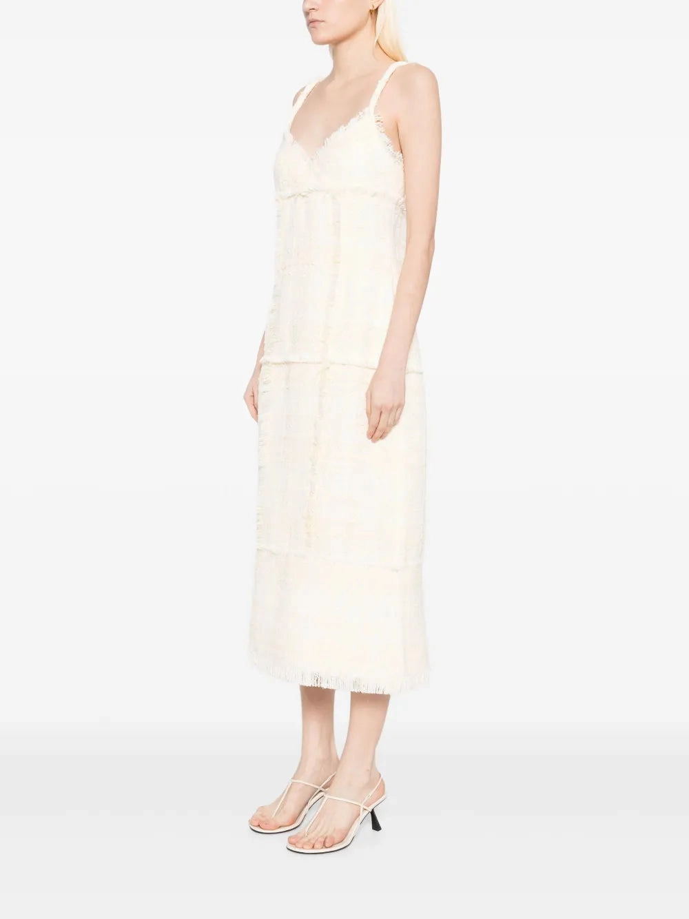 Vicci Dress in Ivory Sustain Glow