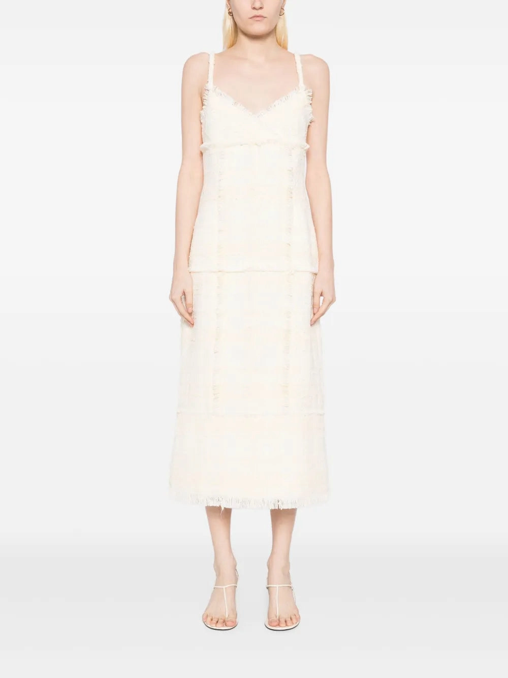 Vicci Dress in Ivory WaterRepellent