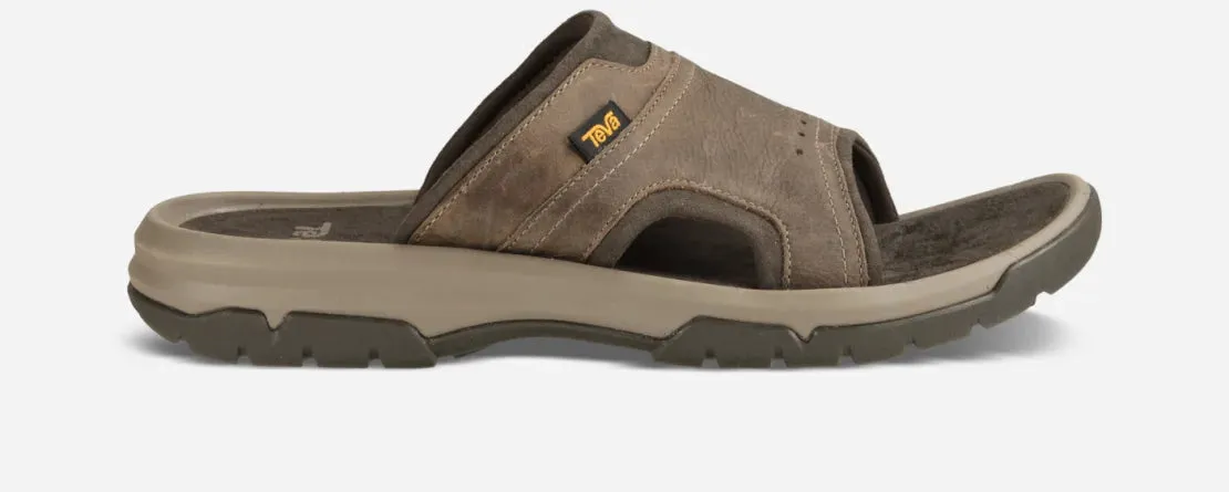 TEVA MEN'S LANGDON SLIDE - WALNUT fashionistas - specific benefits