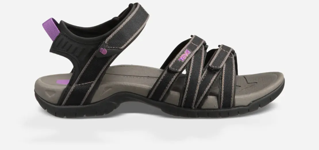 warm - weather TEVA WOMEN'S TIRRA - BLACK/GREY