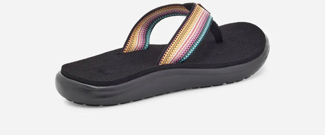 Flexible stability TEVA WOMEN'S VOYA FLIP - ANTIGUOUS BLACK MULTI