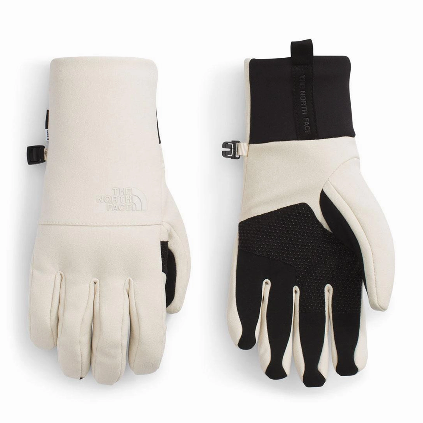 The North Face Apex Etip Glove (Women) - Vintage White Heather SweatAbsorbingTexture