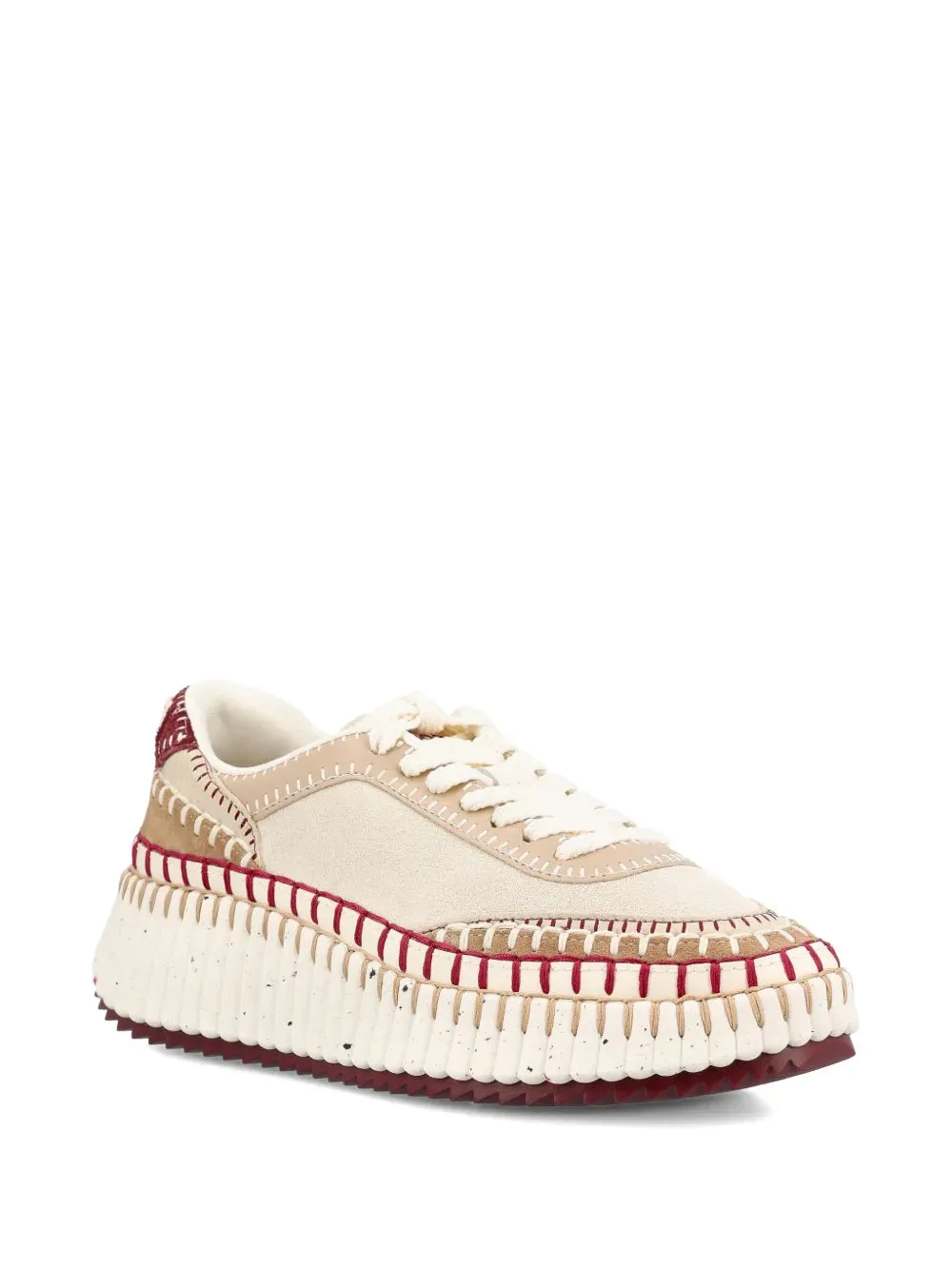 Nama Sneakers in Beige/Purple Vibrant Look performance - level