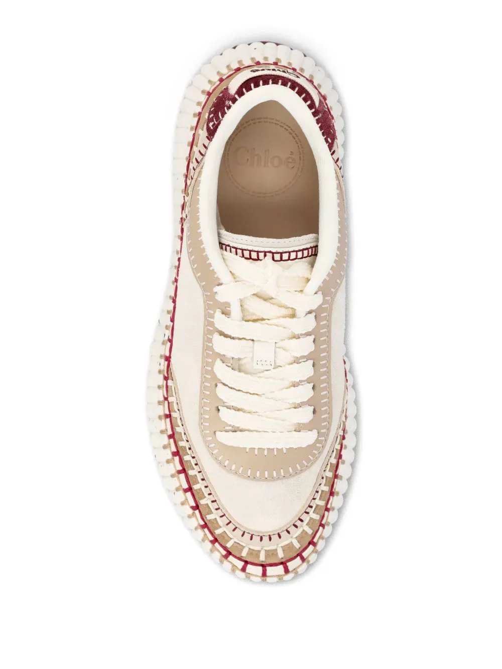 Nama Sneakers in Beige/Purple party - style Reliable flair