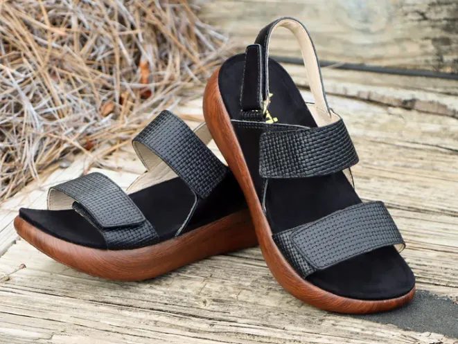 Arch Support Design ALEGRIA BAILEE - WOVEN NOIR