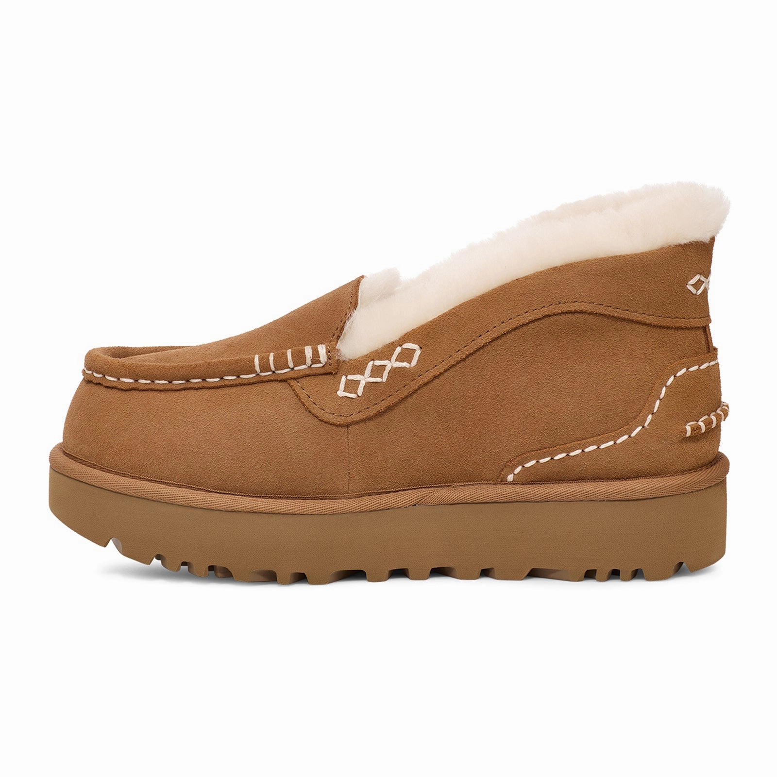 UGG? Ansley Parc Slipper (Women) - Chestnut Contemporary Fit Brunch Glow