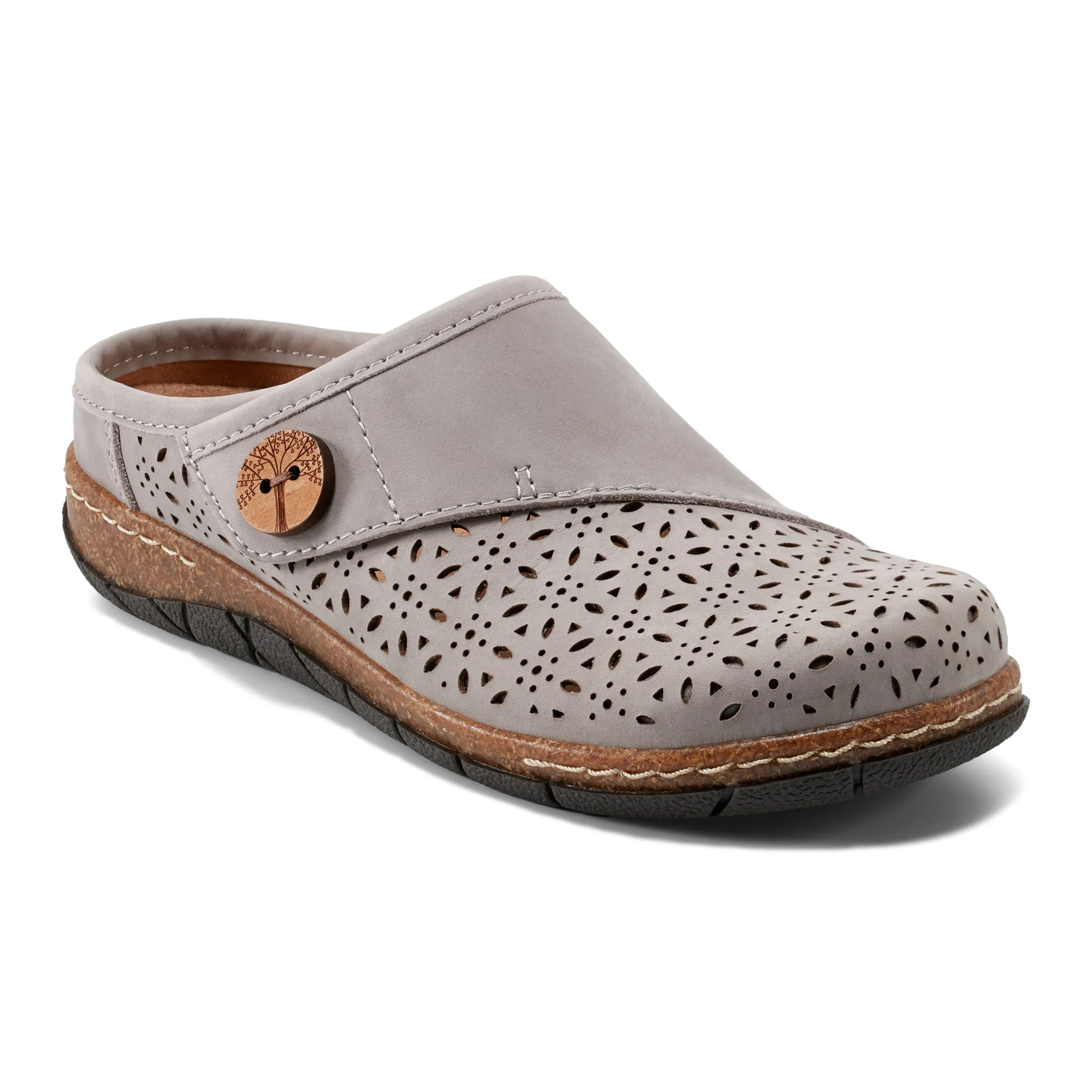 Nice Resilient Outsole Erinn Round Toe Casual Slip-on Flat Clogs