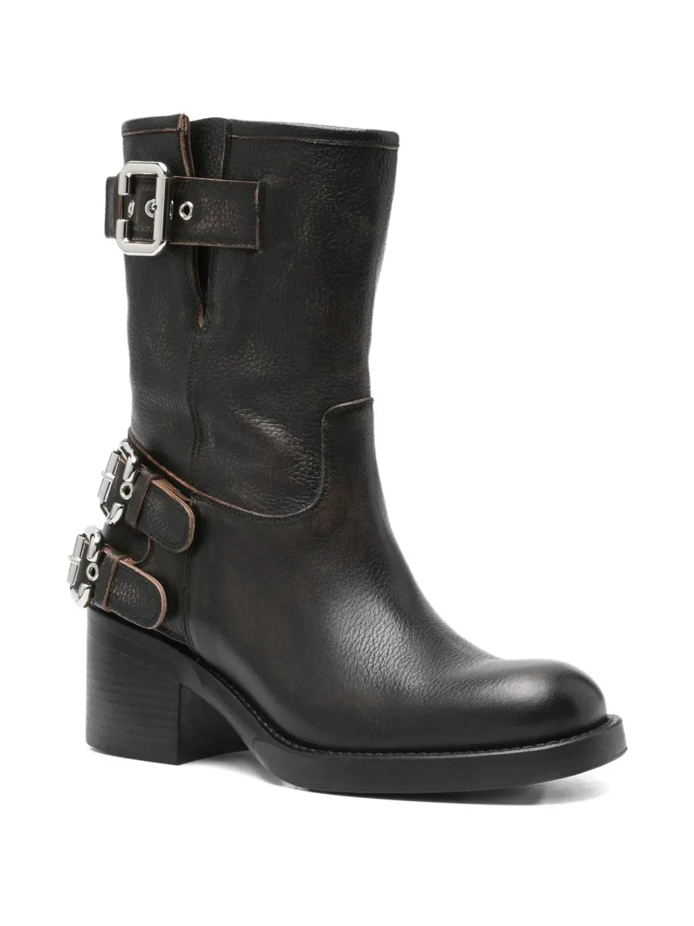wedge Dakota Boots in Black