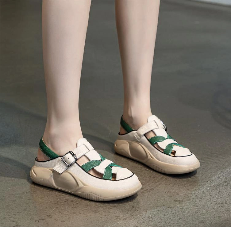 least trendy Women Breathable Hollow Wedge Sandals