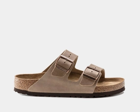 Open Toe Shoes Arizona Soft Footbed Oiled Leather
