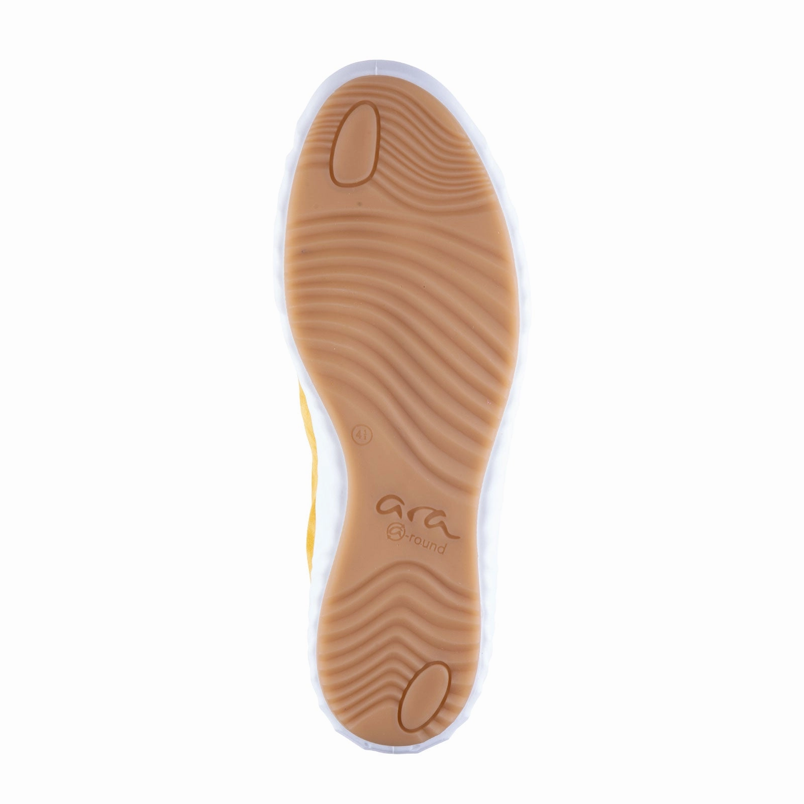 Sharp Detail Everyday Movement Ara Alexandria Sneaker (Women) - Yellow Suede