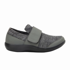 Alegria Dasher Slip On (Women) - Charcoal Pearl-Detail Timeless Shape