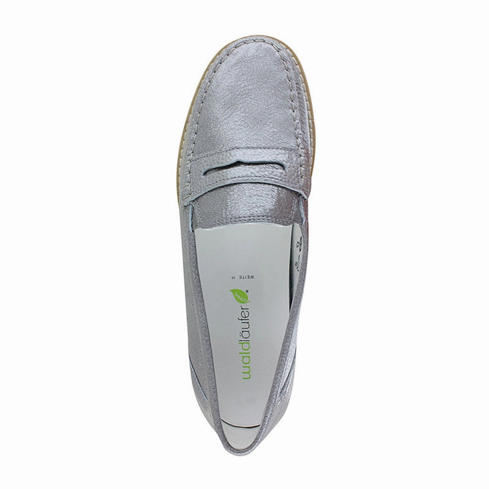 Flattering Comfort Wear Airy Base Waldlaufer Lyla 926504 Slip On Loafer (Women) - Patent Taupe