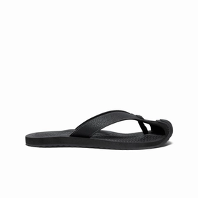 Women's Barbados Flip-Flop  |  Black/Steel Grey Slip On Step Ready Shoes