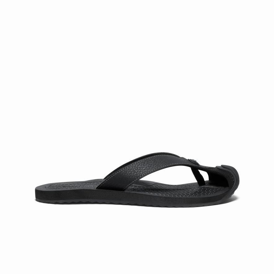 Women's Barbados Flip-Flop  |  Black/Steel Grey Slip On Step Ready Shoes