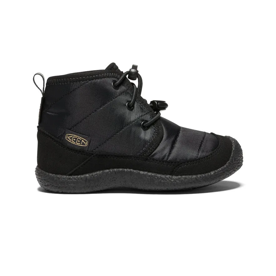 Arctic Hiking Frozen Terrain Little Kids' Howser II Waterproof Chukka  |  Black/Black