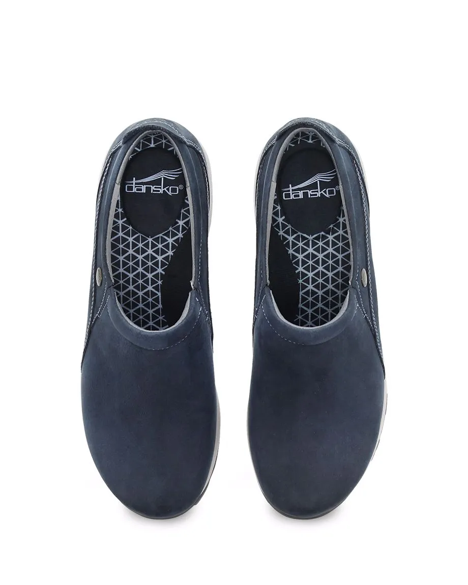 Generic DANSKO PATTI SLIP-ON - NAVY MILLED NUBUCK