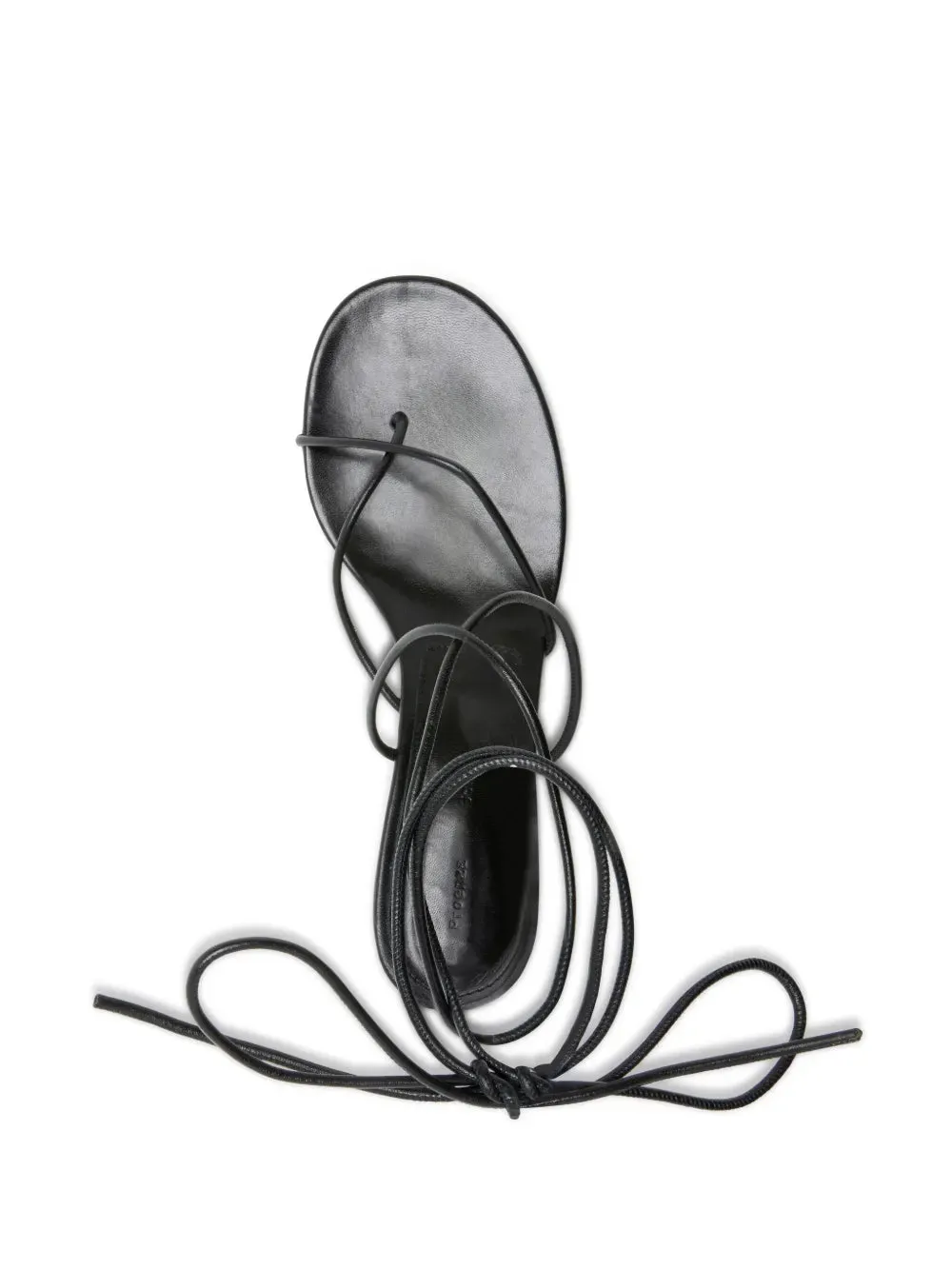 All-Purpose Slash Tie Sandals in Black