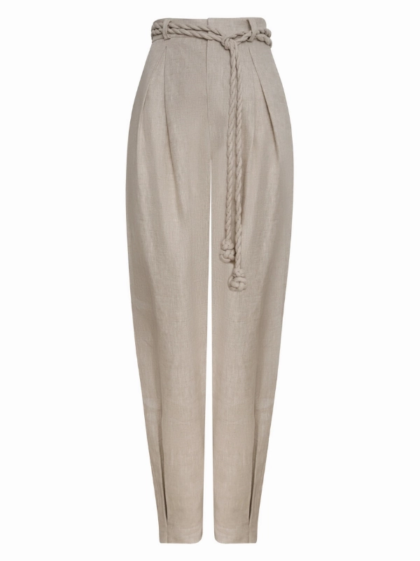 AntiPilling Warm Tracksuit Una Vida Pants in Oatmeal