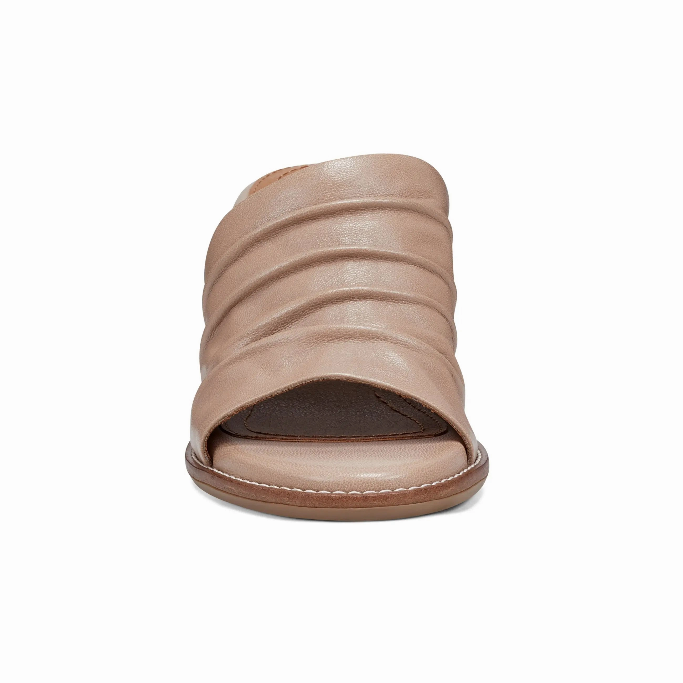 Sneakers handmade - quality - level Adara Ruched Slip-On Dress Sandals