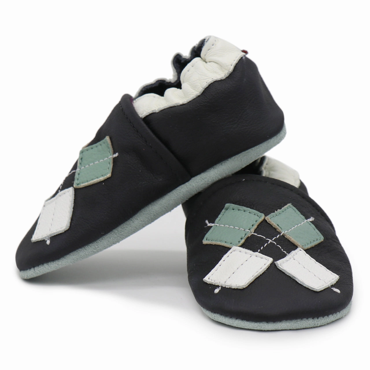 Argyle Black up to 8 Years Breathable