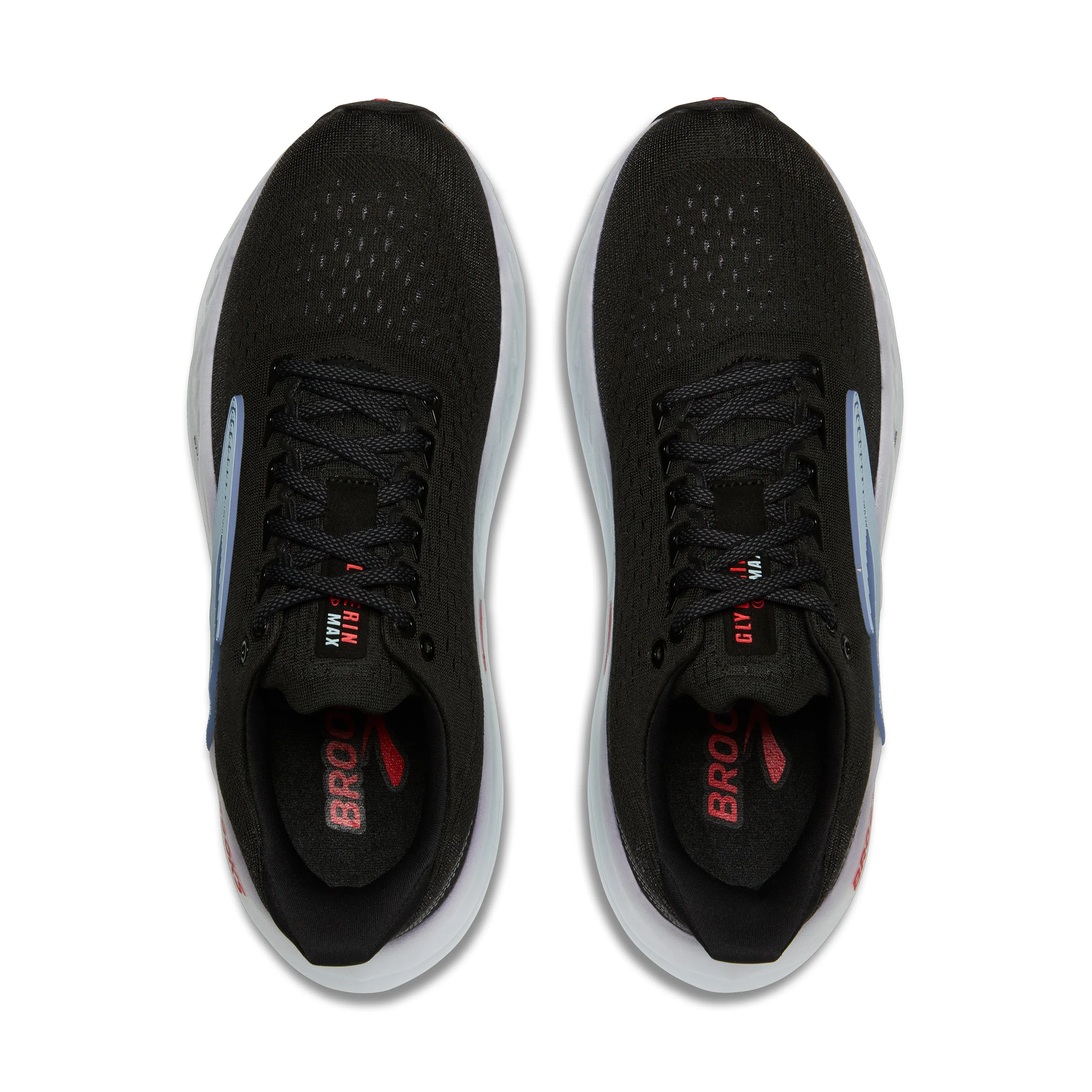 BROOKS GLYCERIN MAX MEN'S water - resistant running shoes Hexagonal Traction Nodes