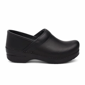 Travel Option Timeless Line Dansko Professional Clog (Unisex) - Black Cabrio Leather