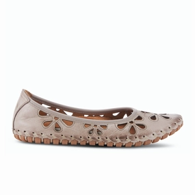 Repair-Friendly Spring Step Rayely Ballet Flat (Women) - Taupe