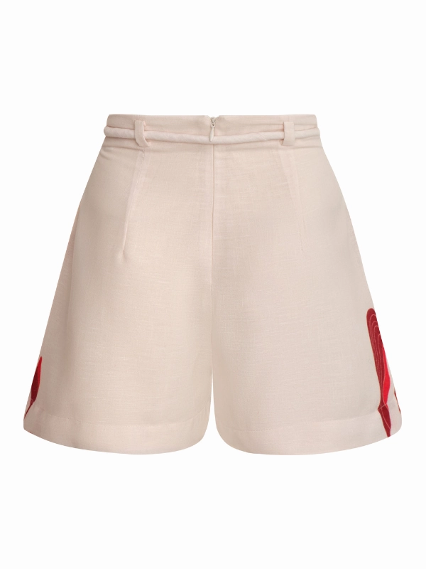 Viento Y Flores in Scarlet Mini Tulips Lightweight Layering