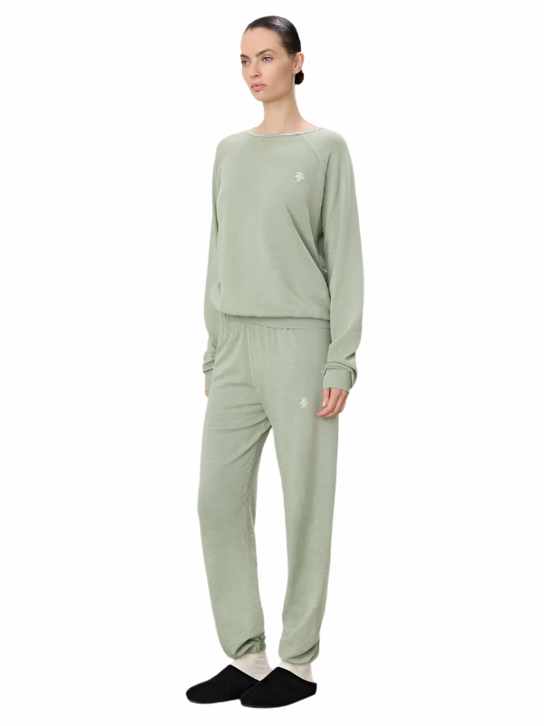 Lightweight Composite Gentle Glow Vinny Classic Sweatpant in Sage