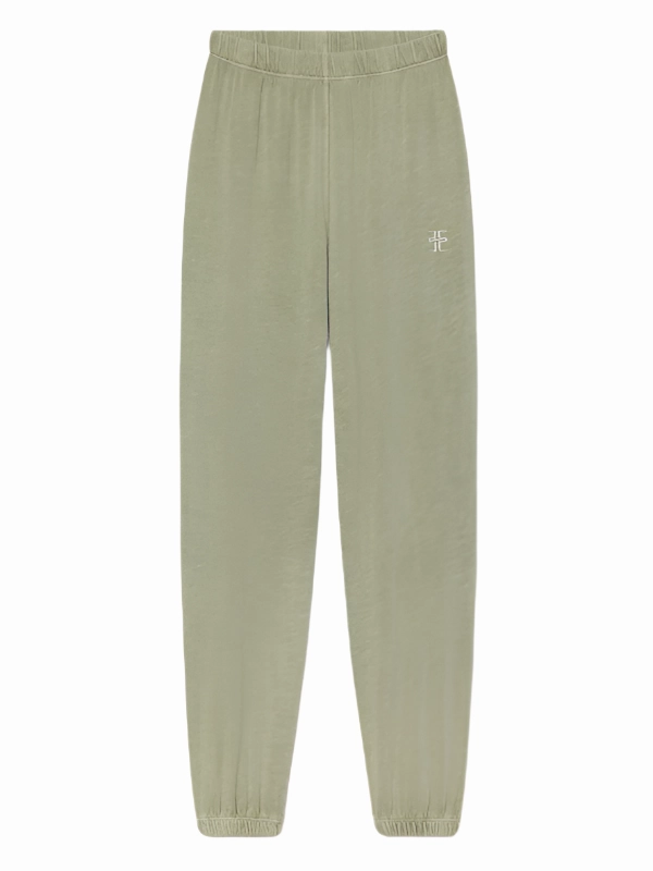 Vinny Classic Sweatpant in Sage Relaxed Style Dry Touch