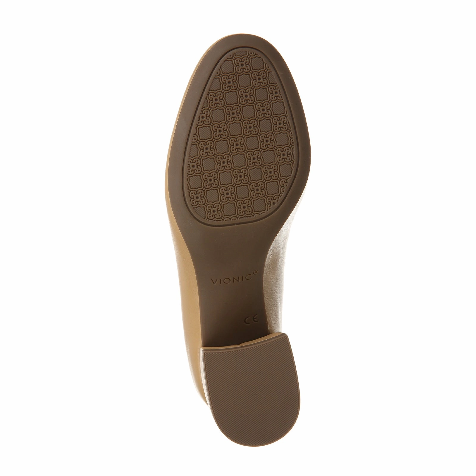 Vionic Carmel Pump (Women) - Camel Nappa Leather Comfort and Elegance City Style