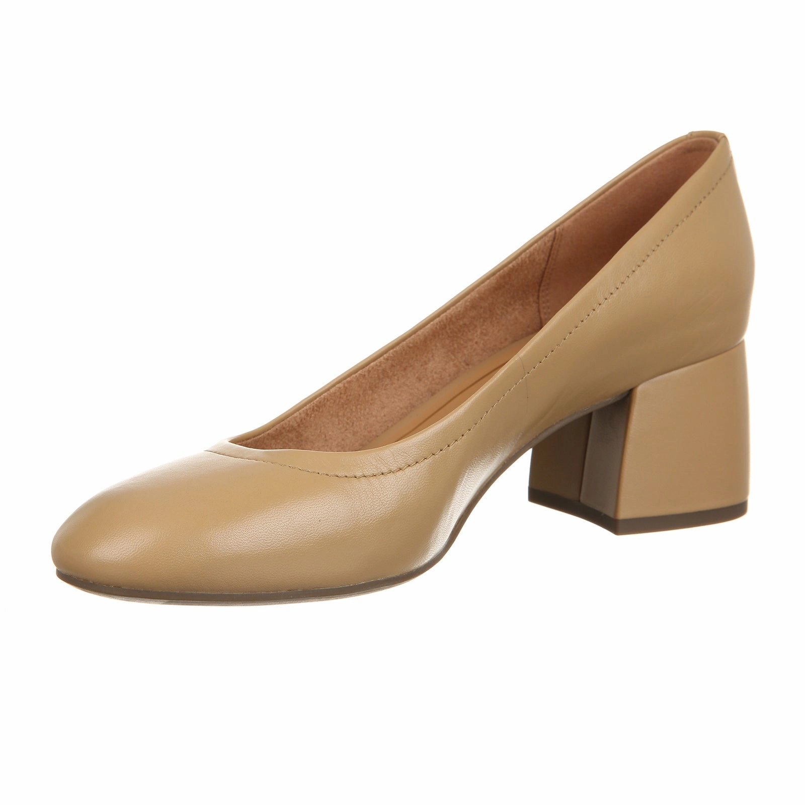 Fresh Glow Countryside-Style Vionic Carmel Pump (Women) - Camel Nappa Leather